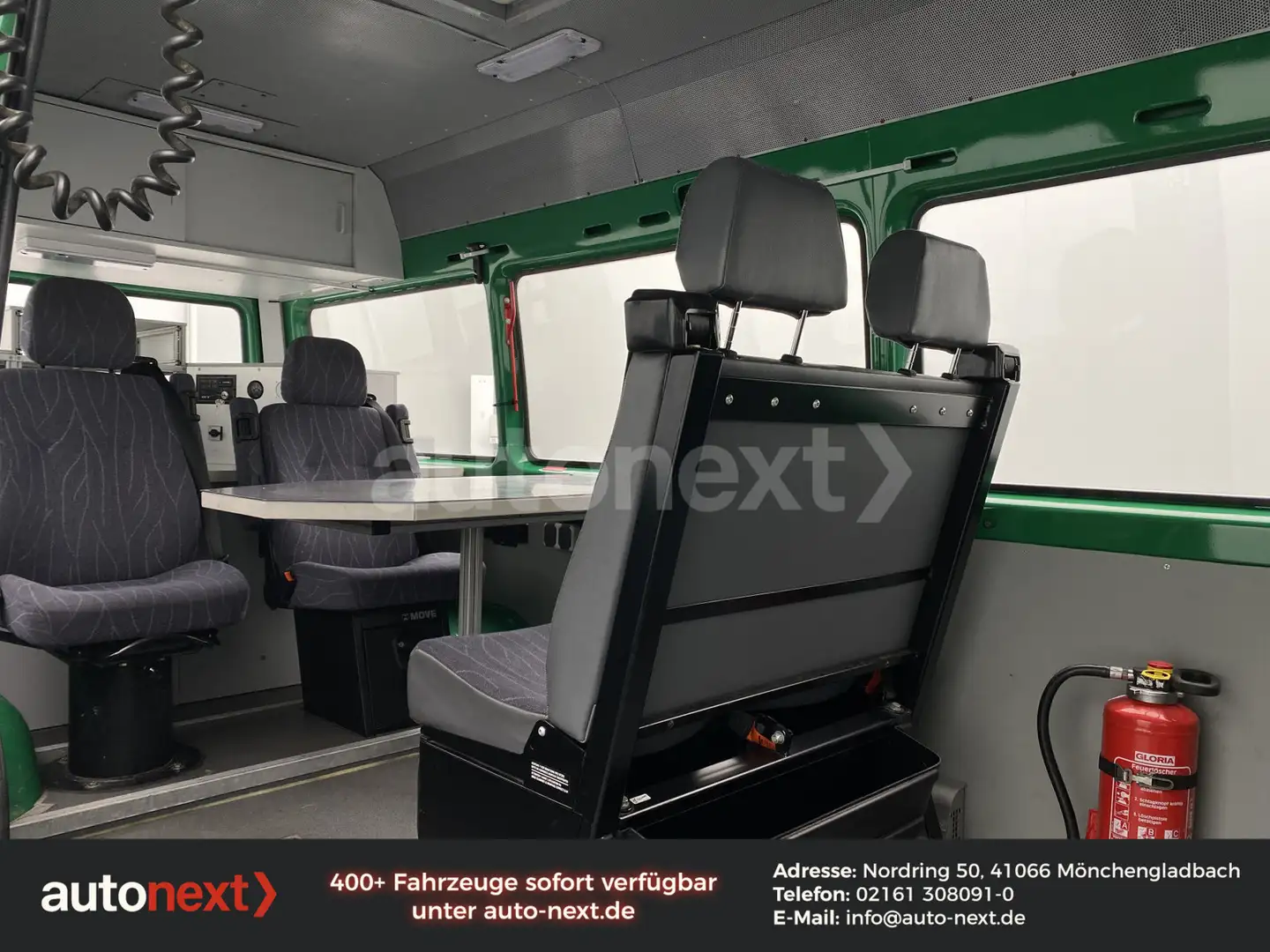 Mercedes-Benz Sprinter 413 CDI MAXI *Behörde/Camper* GENERATOR Zöld - 2