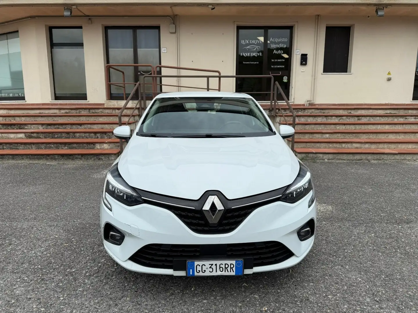 Renault Clio Clio V 2019 1.0 tce Business 90cv my21 Bianco - 2