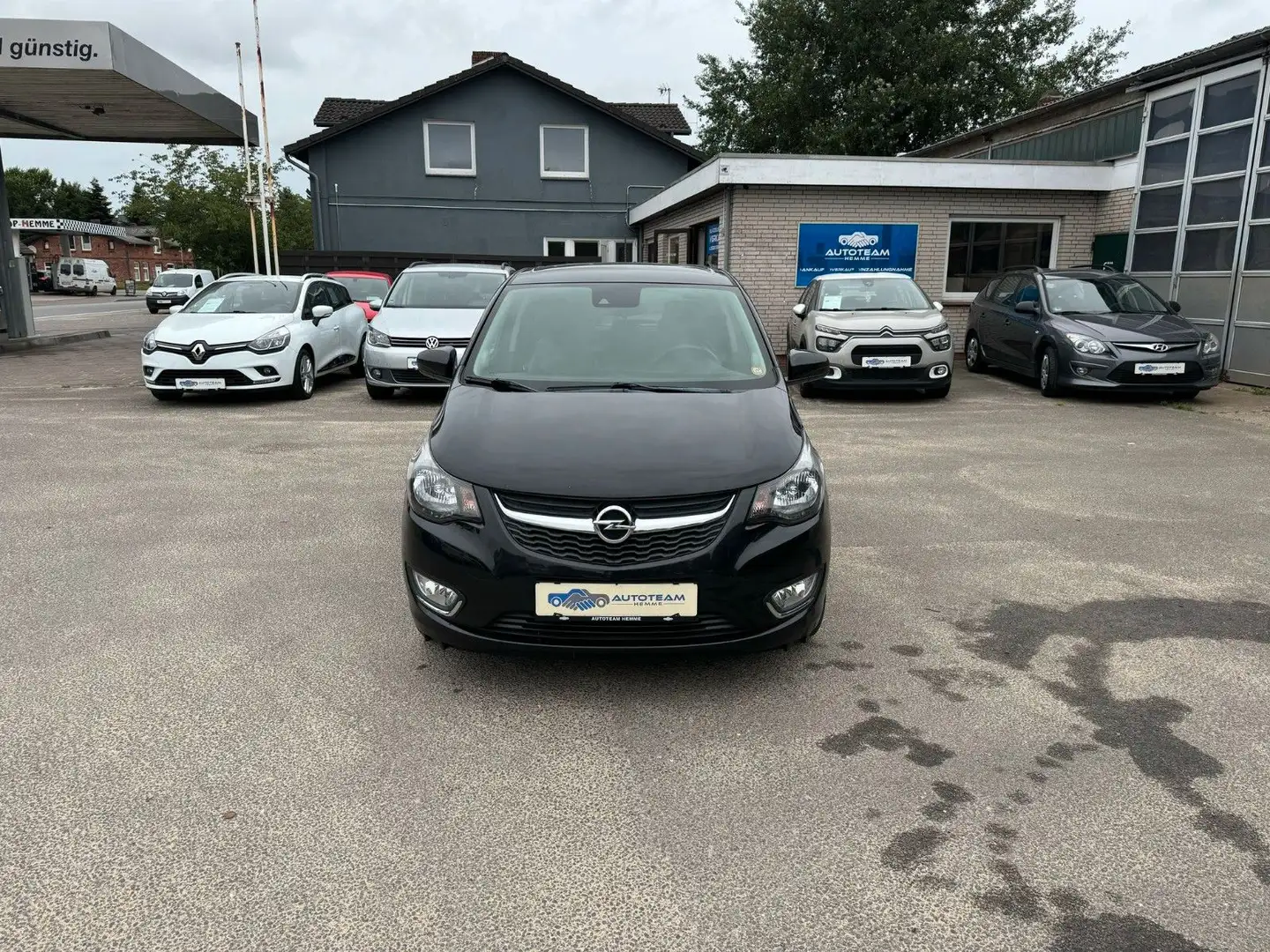 Opel Karl Cosmo HU+SERVICE NEU/KLIMA/LEDER/SH Schwarz - 2