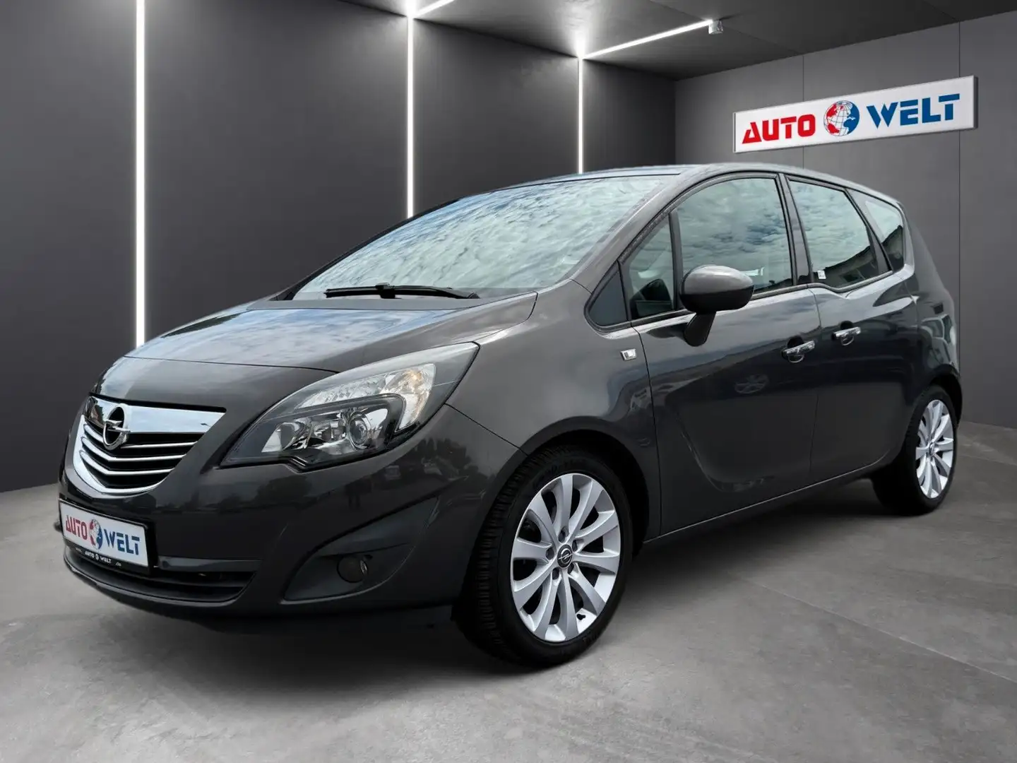 Opel Meriva B 1.4 T Klima Sitz-Lenkhzg T-Leder Tempo Gris - 1