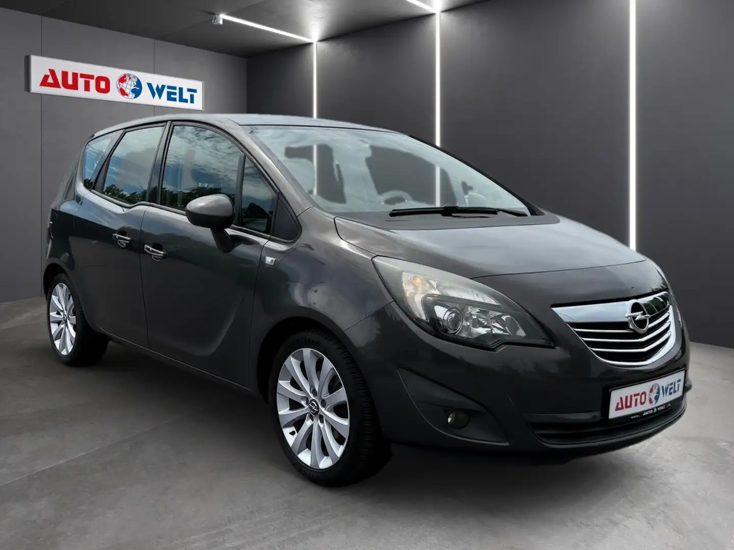 Opel Meriva B 1.4 T Klima Sitz-Lenkhzg T-Leder Tempo Gris - 2