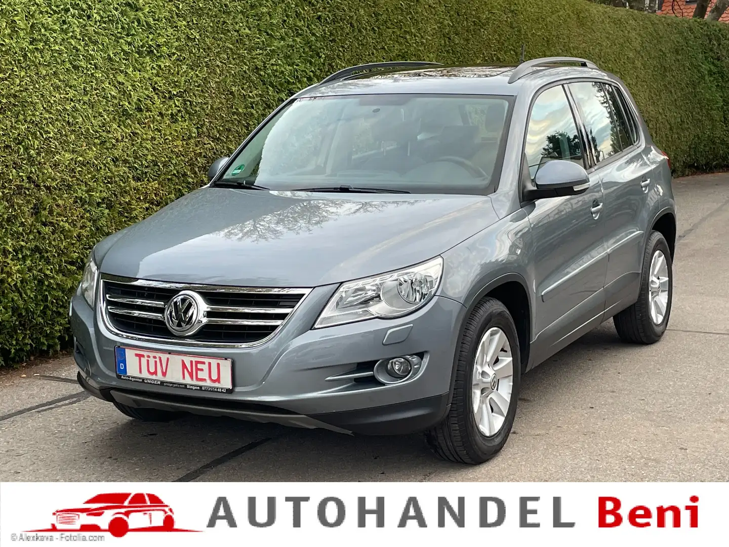 Volkswagen Tiguan 1.4 TSI 4Motion Track - Panoramadach! Tüv neu! Grau - 1