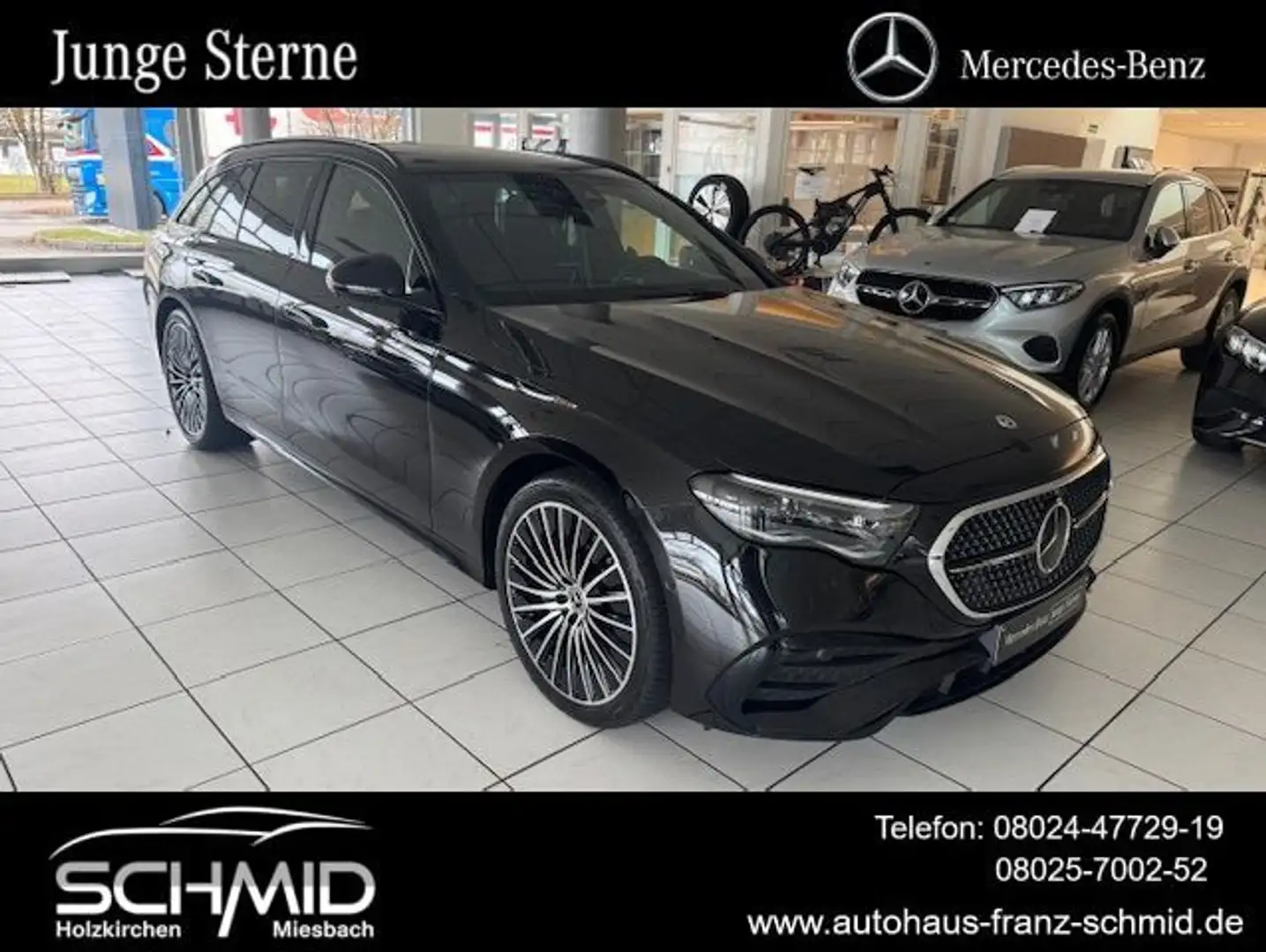 Mercedes-Benz E 450 d T 4M AMG Line Premium FAP Airmatic AHK N Noir - 1
