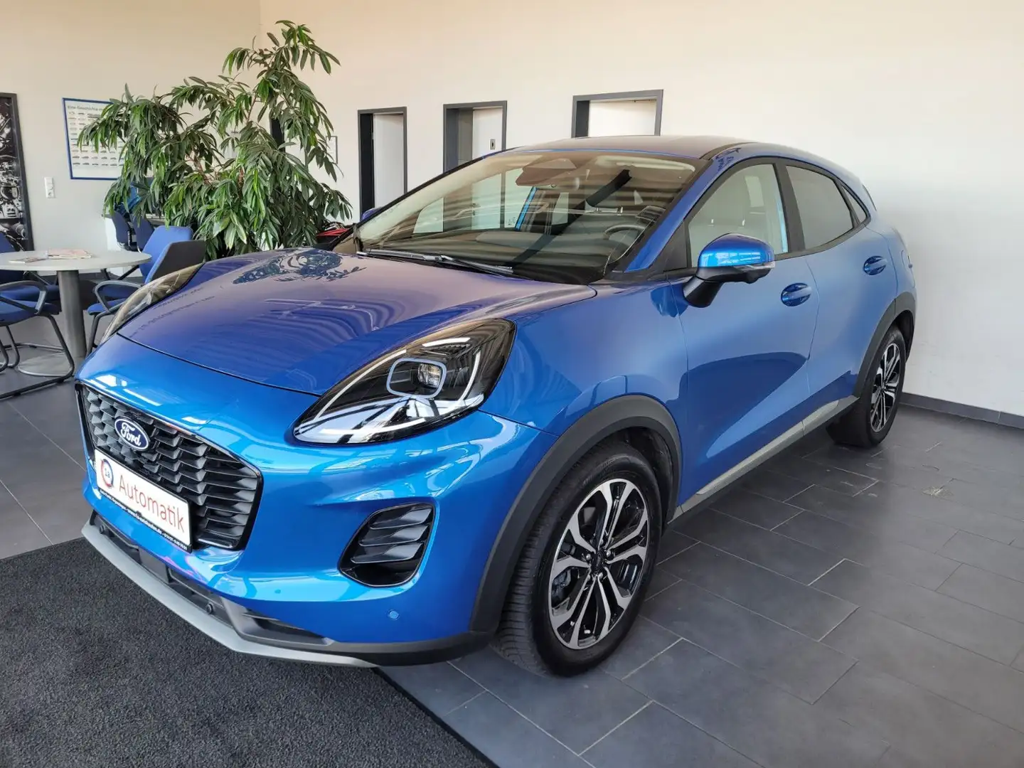 Ford Puma EcoBoost Autom. mHEV Titan. m. Kamera/Navi Bleu - 2