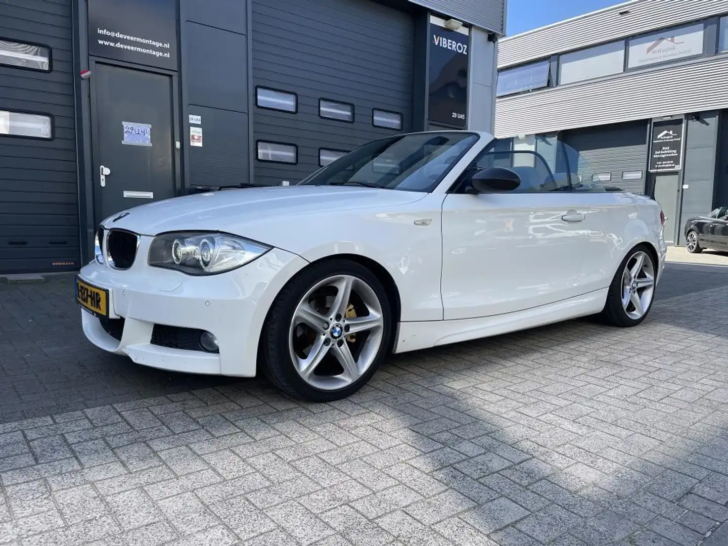BMW 118 1-serie Cabrio 118i Wit - 2
