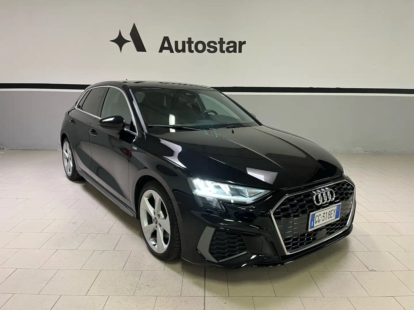 Audi A3 Sportback 30 2.0 tdi S line edition s-tronic Nero - 1