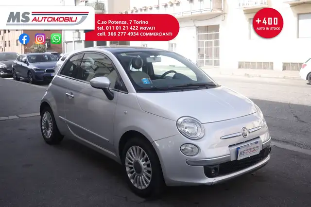 2008 Fiat 500 in Silver for sale
