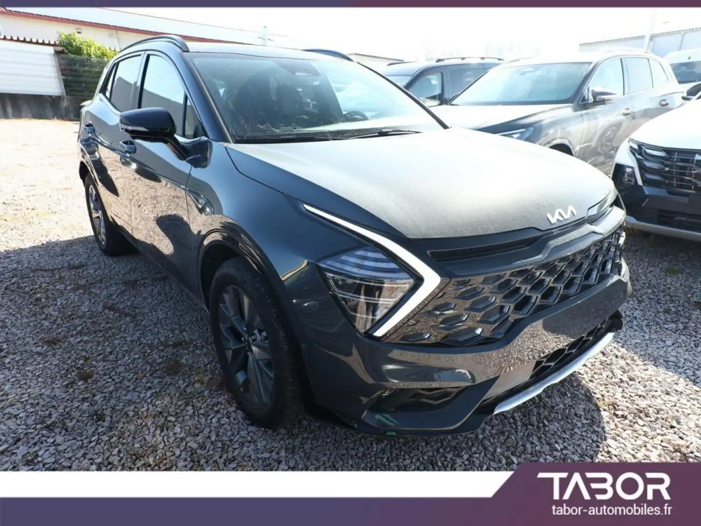 Kia Sportage 1.6 HEV 215 4x4 GT-Line Pano GPS Gris - 2