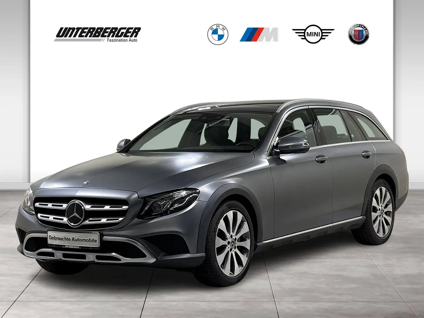 Mercedes-Benz E 400 d 4MATICT All-Terrain AHK Distro HUD RFK Grijs - 1
