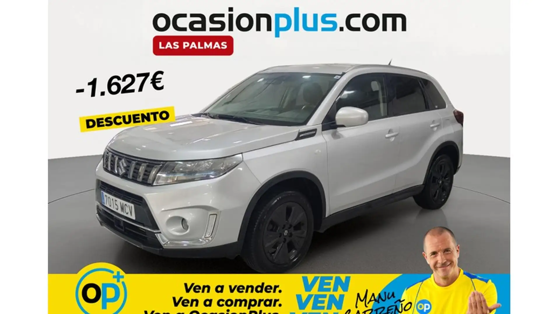 Suzuki Vitara 1.4T GLE Mild Hybrid Plateado - 1