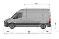 Mercedes-Benz Sprinter F37/33 311 CDI RWD TN N1 L2H2 Blanc - thumbnail 2