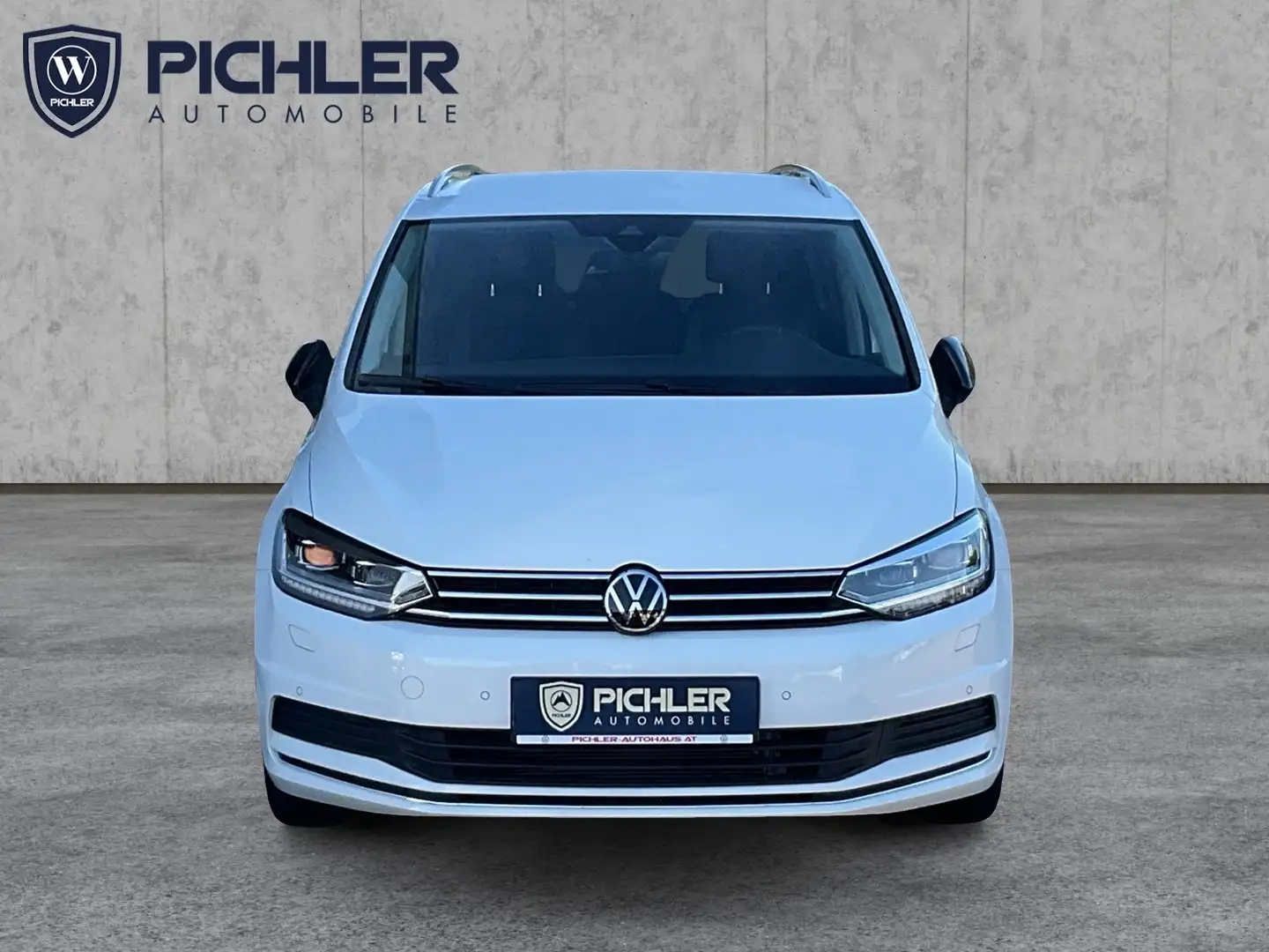 Volkswagen Touran Comfortline TDI SCR DSG Weiß - 2