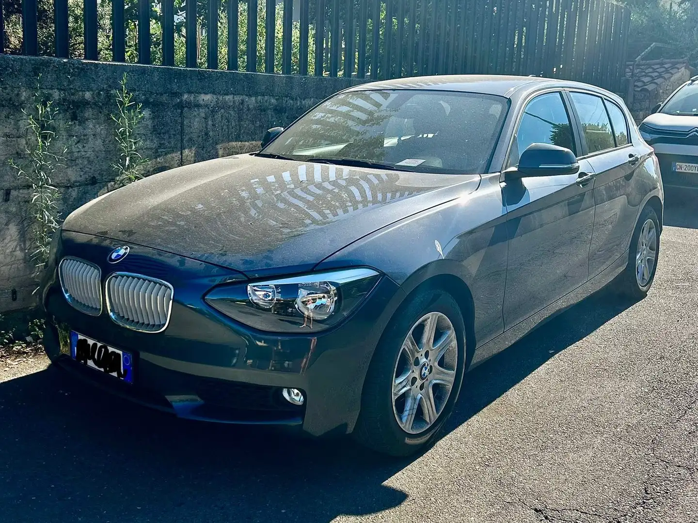 BMW 116 serie 1-116d (85kw) automatica Grigio - 1