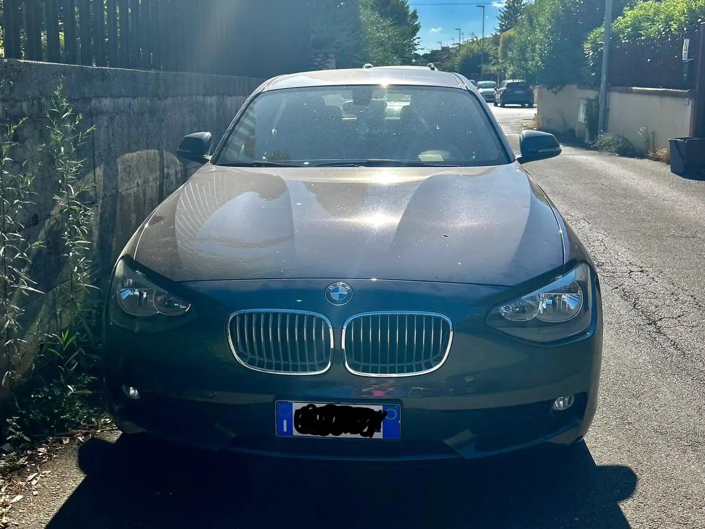 BMW 116 serie 1-116d (85kw) automatica Grigio - 2