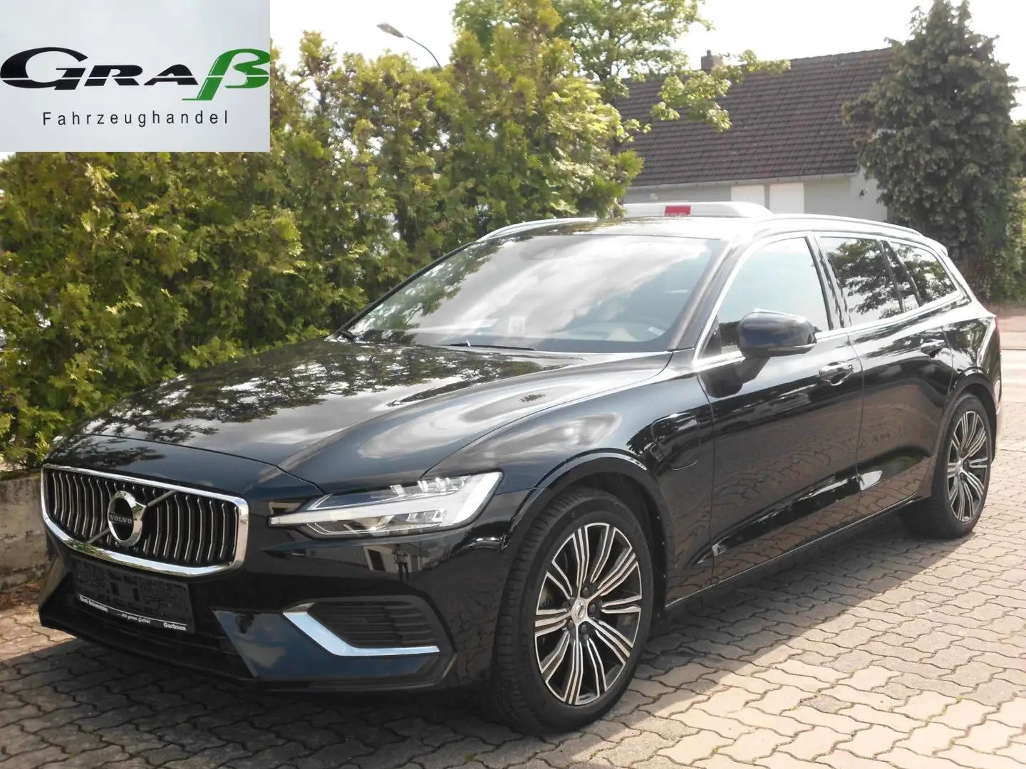 Volvo V60 T6 Recharge Plug-In Hybrid AWD *1.Hand/Ufrei Negro - 1