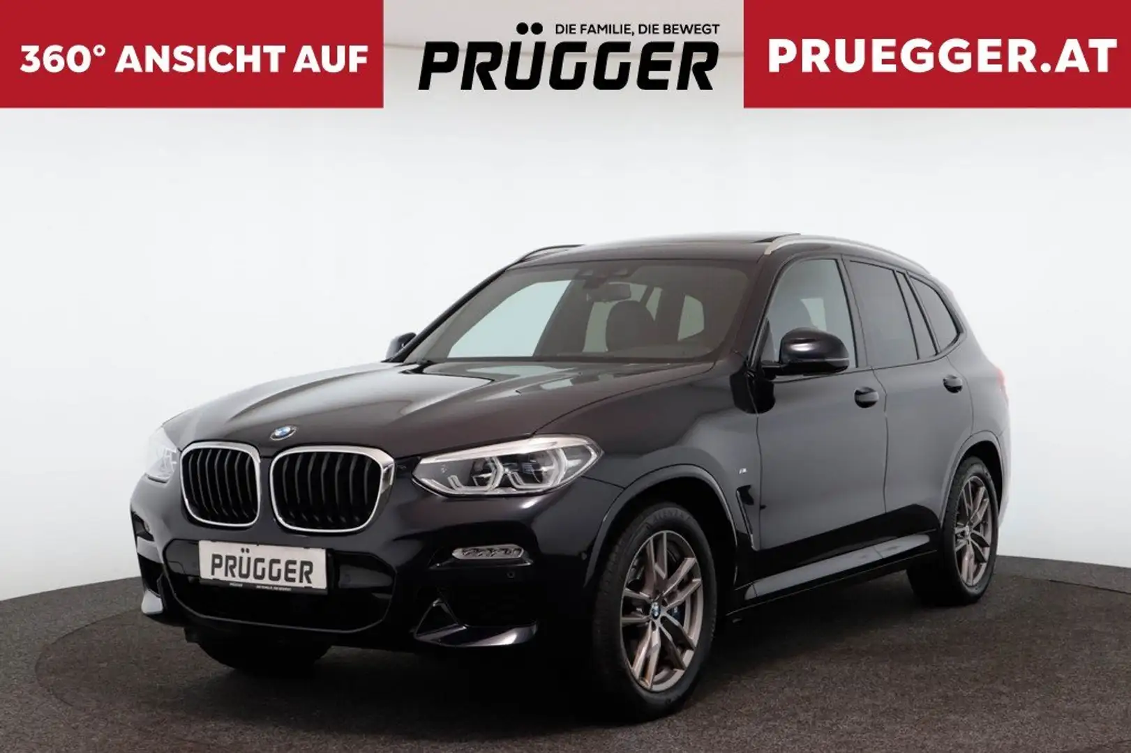 BMW X3 xDrive20d Autom M-SPORT NAVI LED AHV PANO 19ZOLL Zwart - 1