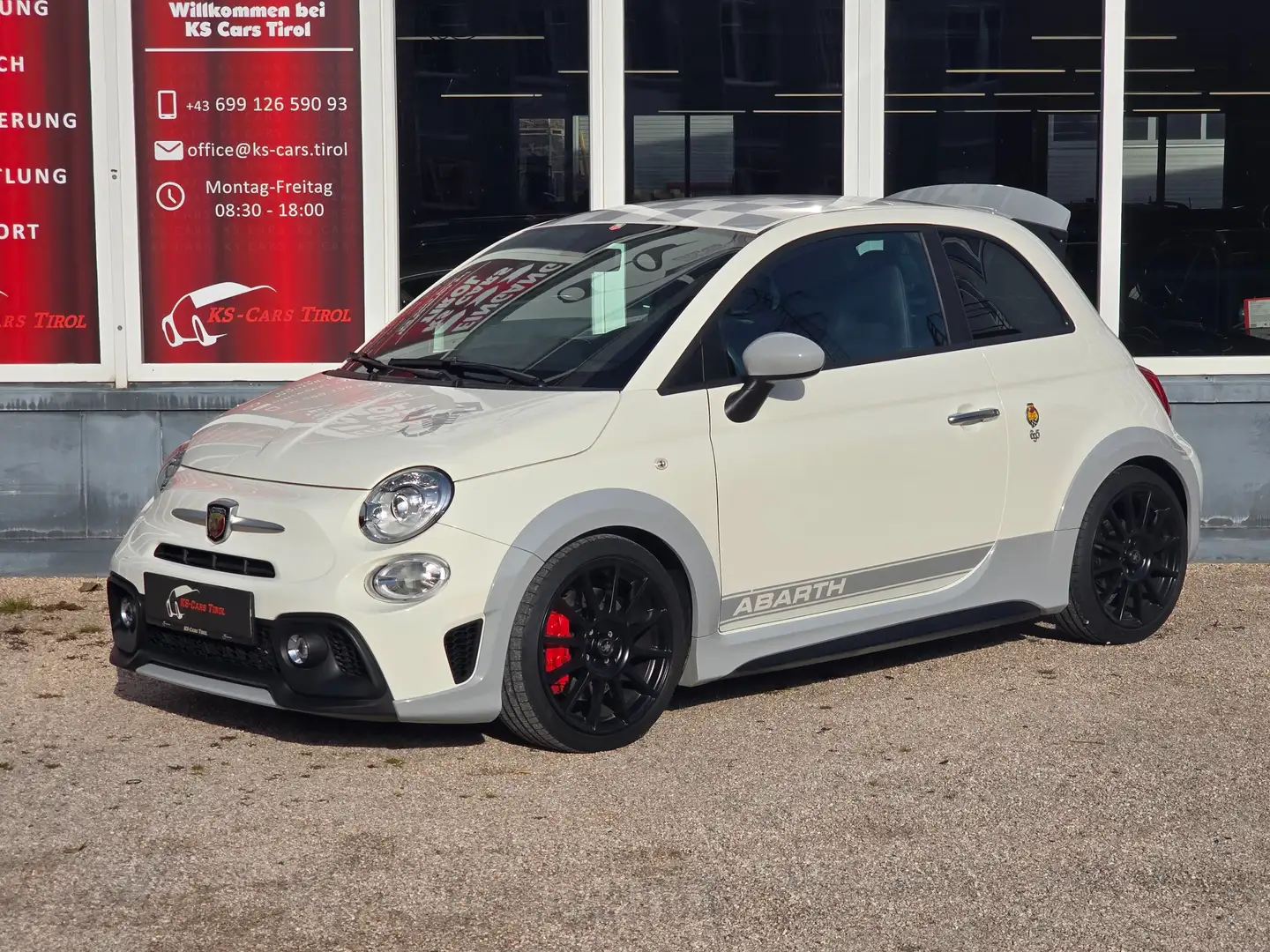 Abarth 500 695 70th Anniversario Weiß - 1