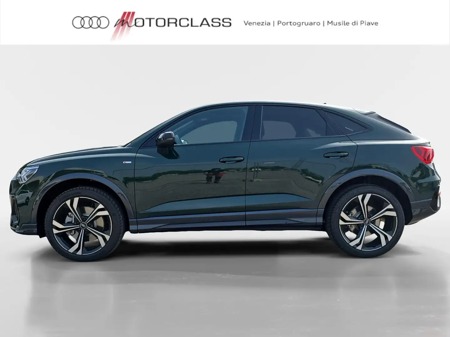 Audi Q3 sportback 40 2.0 tdi 193cv identity black quattro Grigio - 2