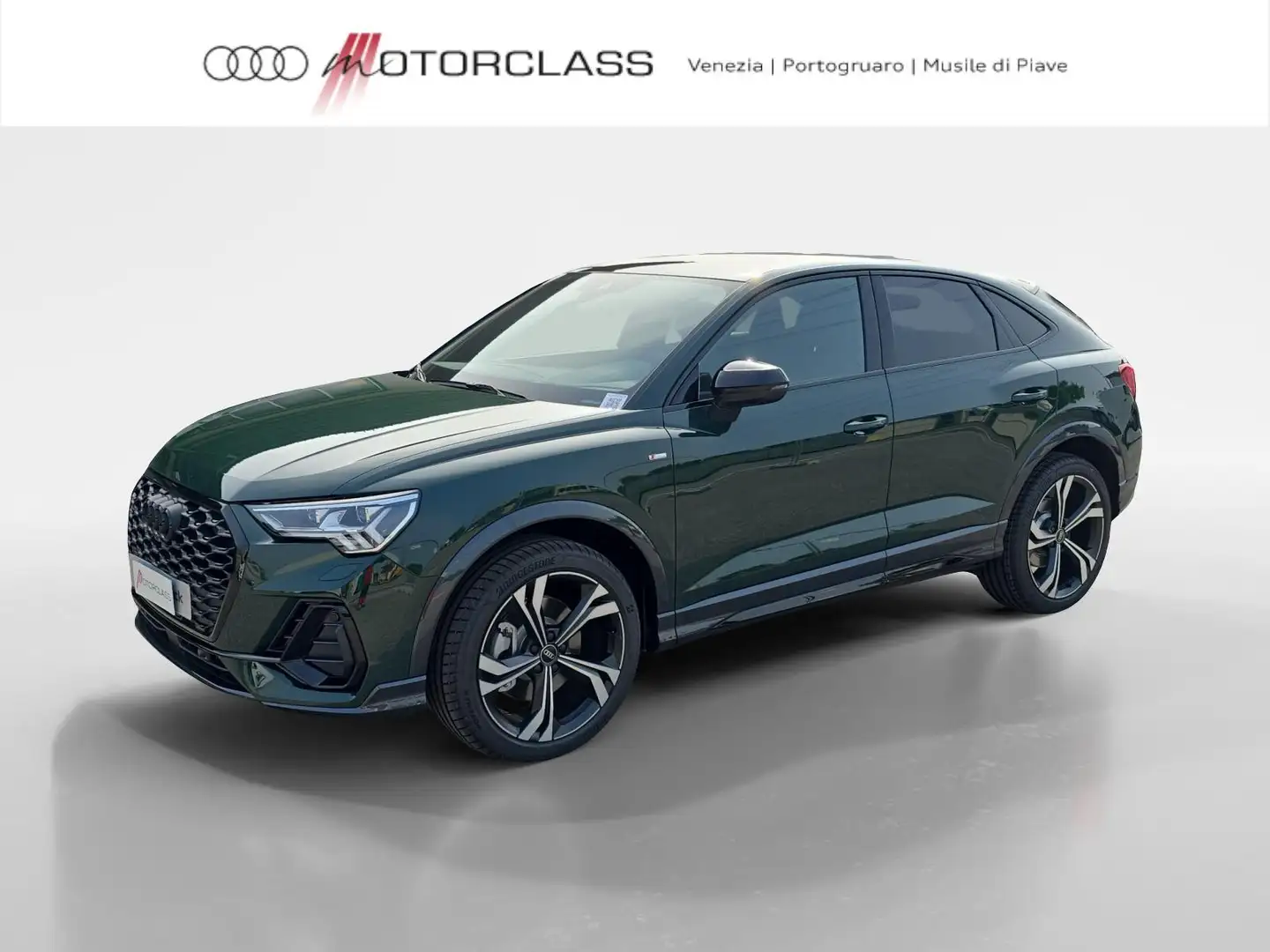 Audi Q3 sportback 40 2.0 tdi 193cv identity black quattro Grigio - 1