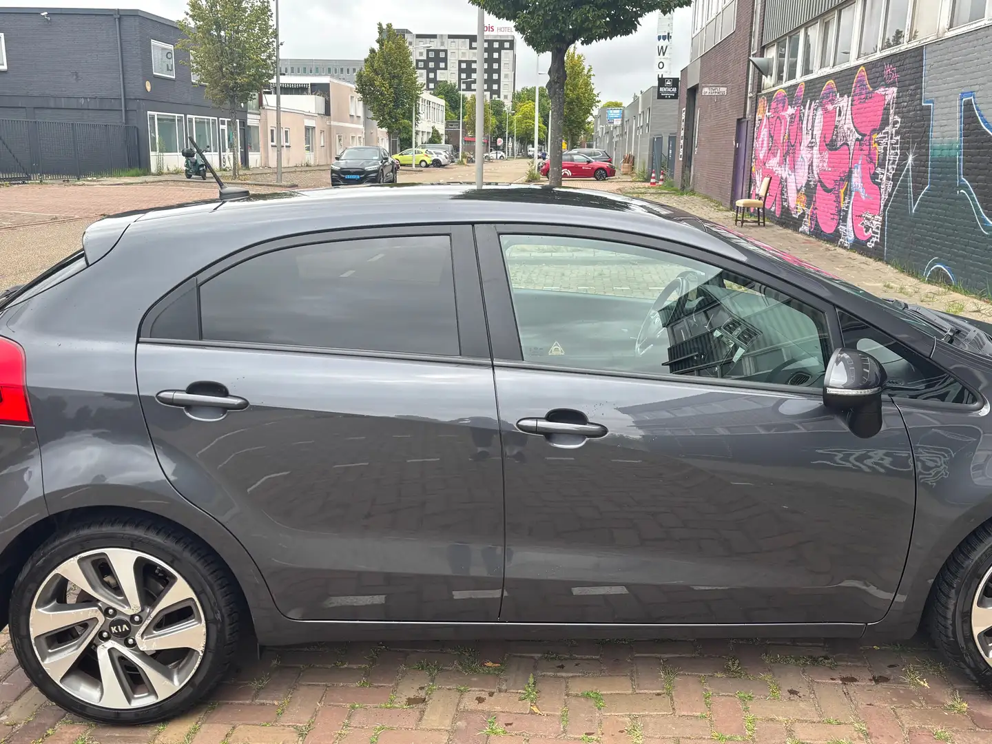 Kia Rio Rio 1.2 CVVT ExecutiveL. Grijs - 2