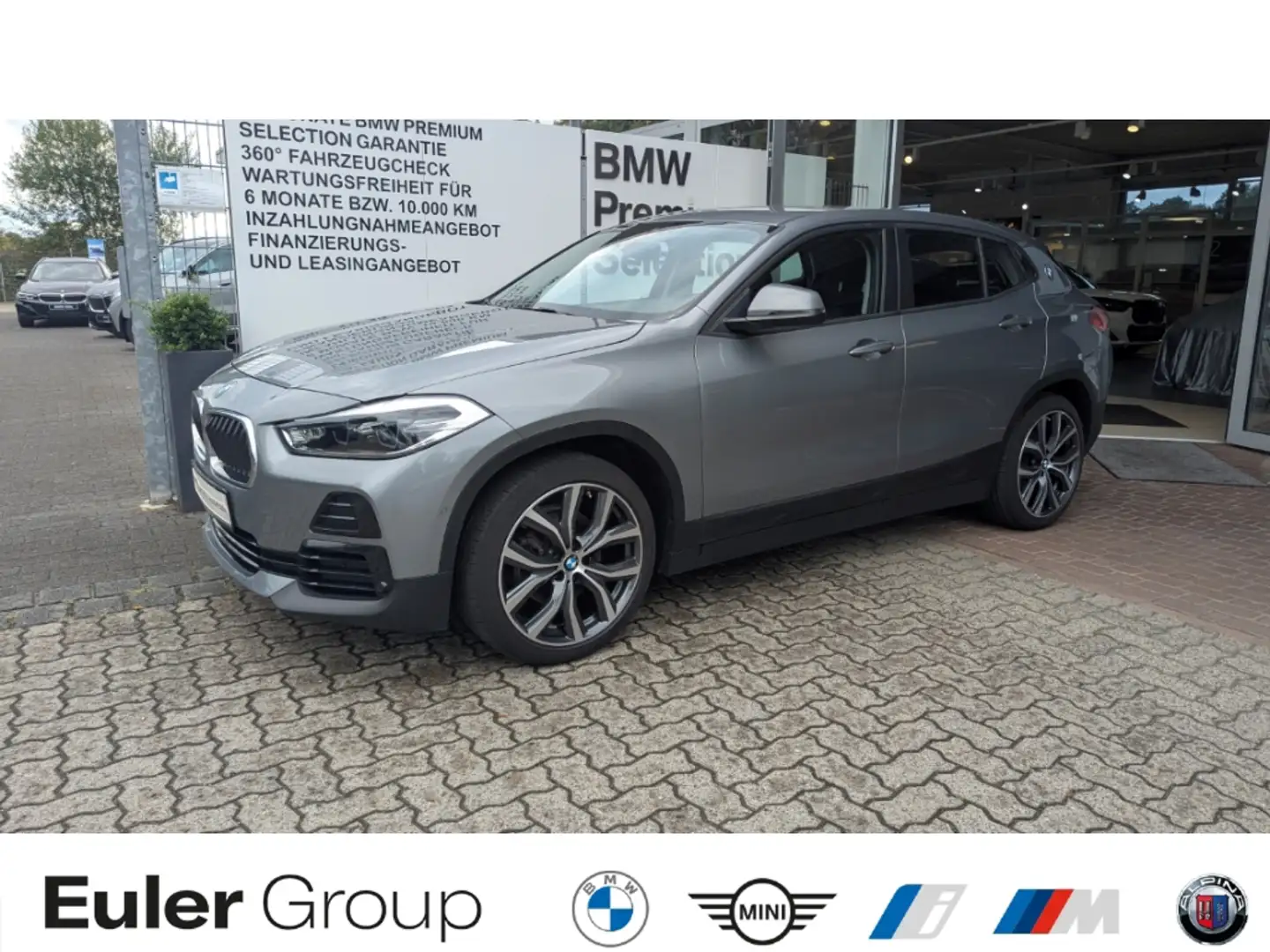 BMW X2 sDrive18i AD Navi Soundsystem LED El. Heckklappe M Grau - 1