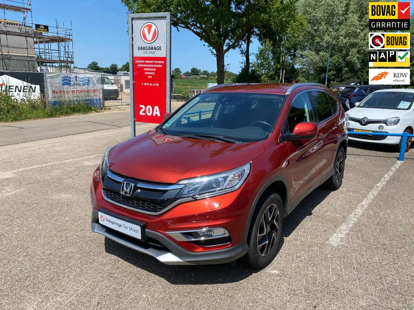 Honda CR-V 2.0 4WD Elegance | Trekhaak | 1500 kg trekgewicht Rood - 1