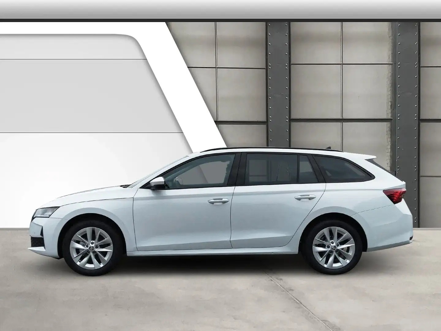 Skoda Octavia Combi  1.5TSI eHeck Side AHK 5J.Gar.Navi Weiß - 2