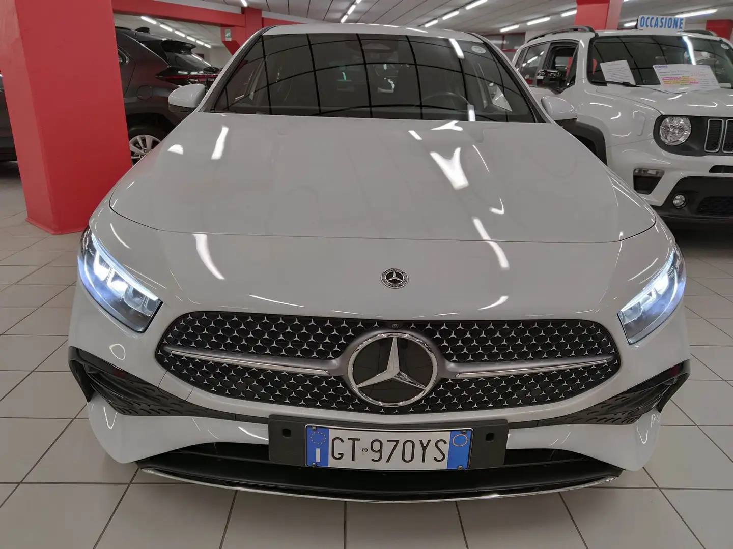 Mercedes-Benz A 180 A 180 d Automatic AMG Line Premium Cambio Automat Blanc - 2