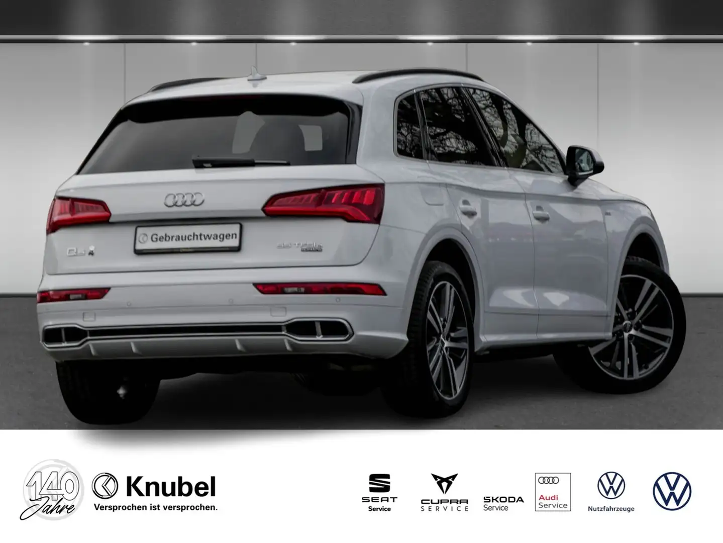 Audi Q5 S line 55 TFSI e Nav+ Matrix Memory Massage Leder Weiß - 2
