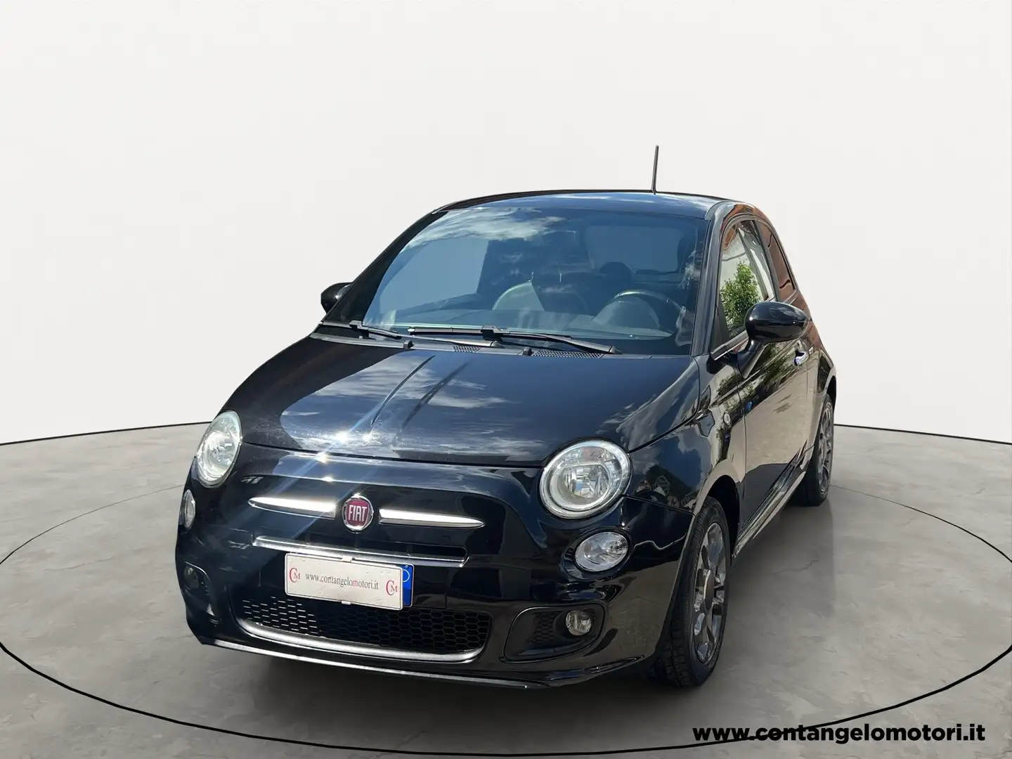 Fiat 500 500 1.2 S 69cv E6 Schwarz - 2