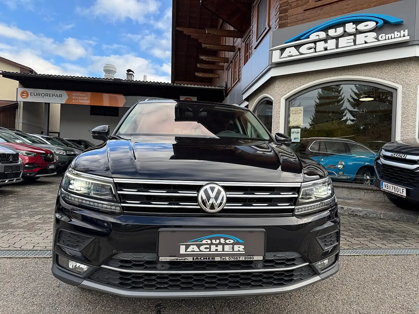 Volkswagen Tiguan 2,0 TDI SCR Highline DSG*LED*AHK*Virtual Cockpit* Schwarz - 2