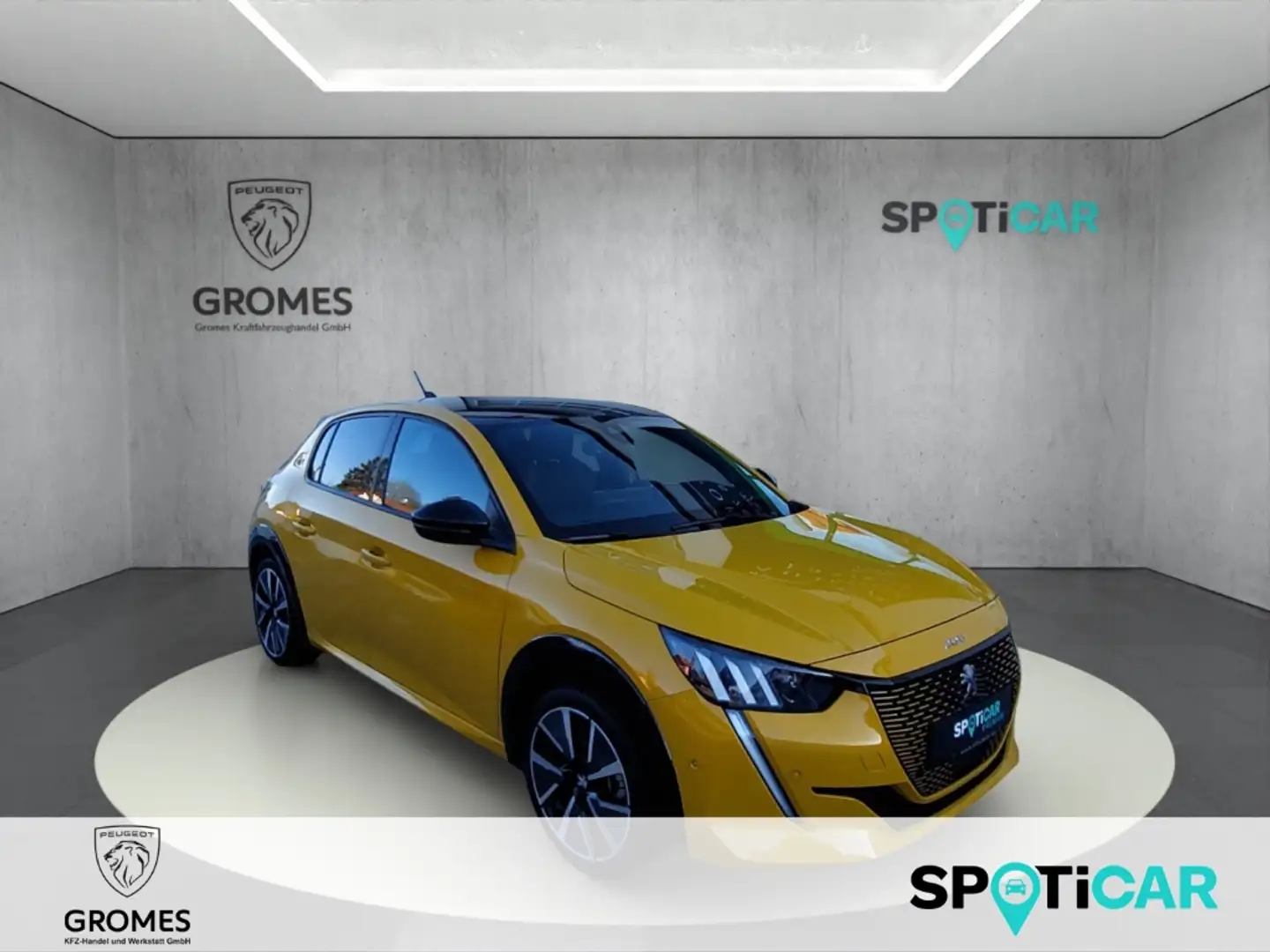 Peugeot 208 e- GT 136 Navi LED ACC Digitales Cockpit Apple Car Jaune - 1