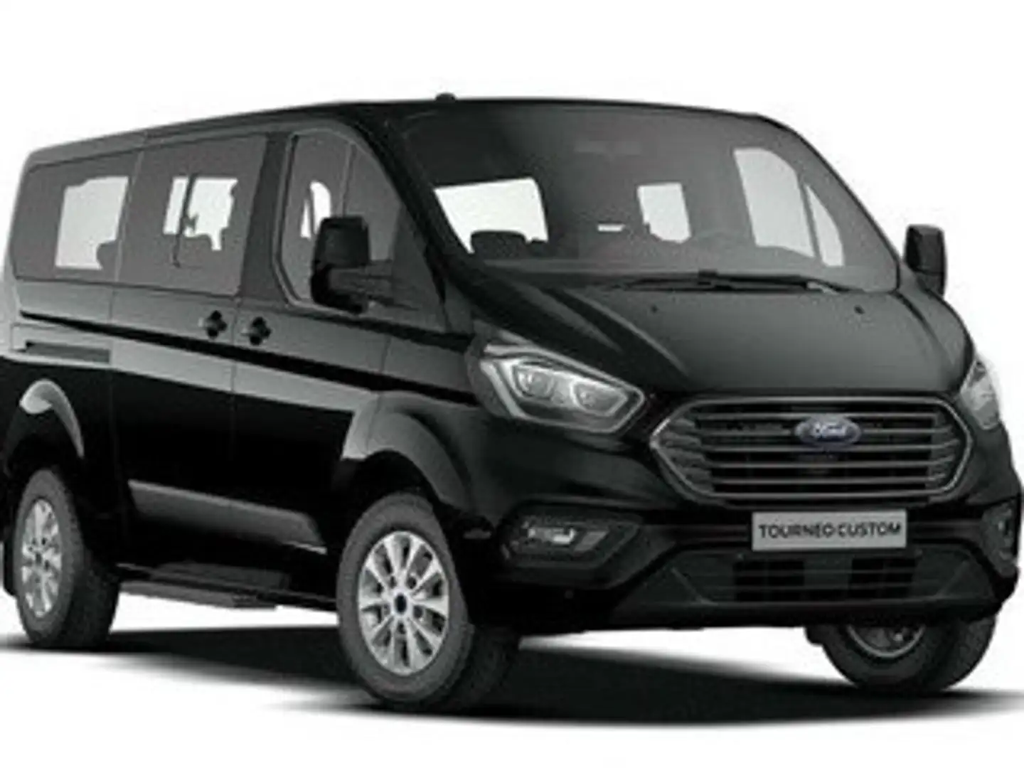Ford Tourneo Custom 2.0 TDCi L2H1 Titanium (EU6d-TEMP) Zwart - 1