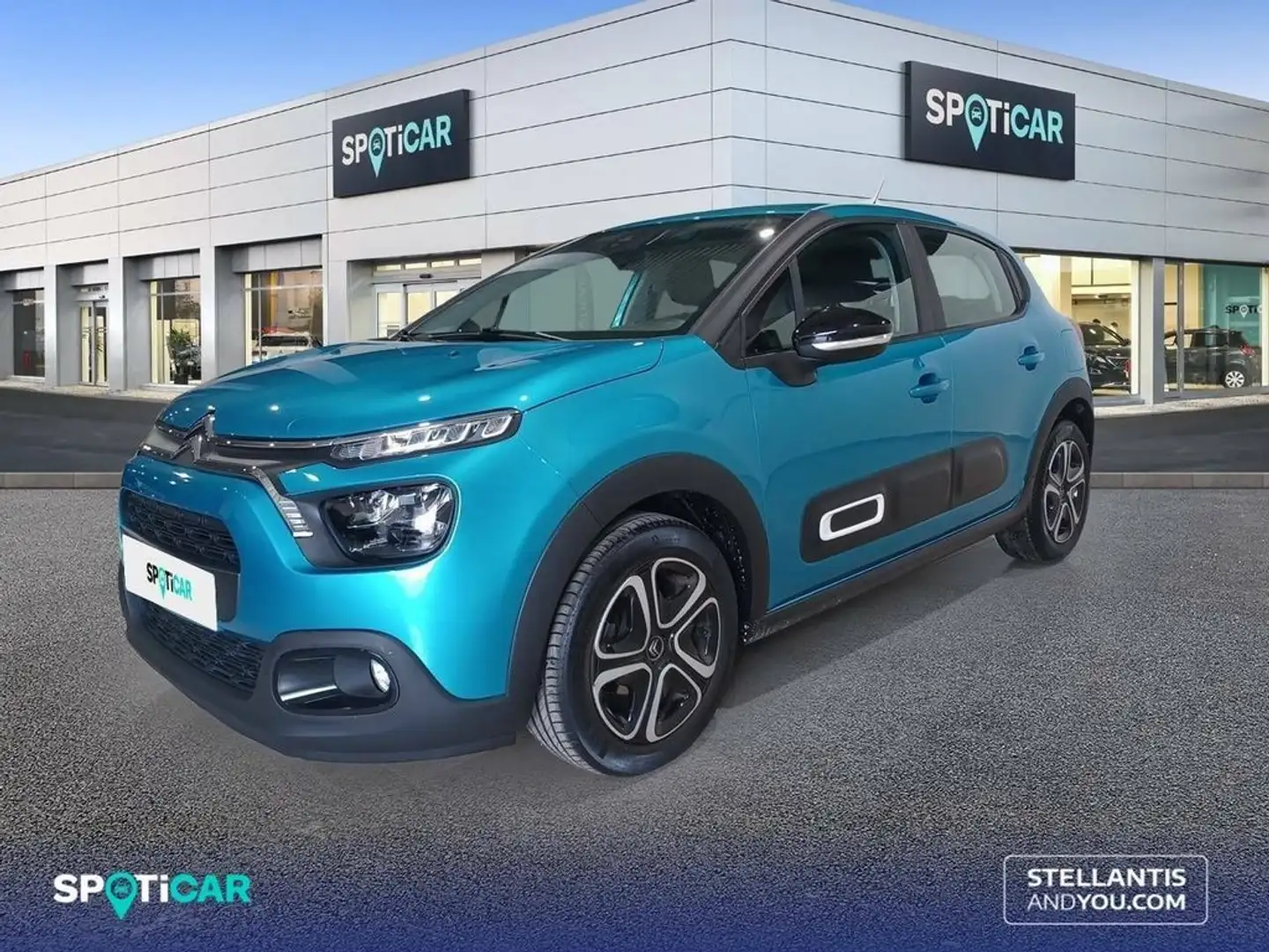 Citroen C3 PureTech 81KW (110CV) Max Blauw - 1