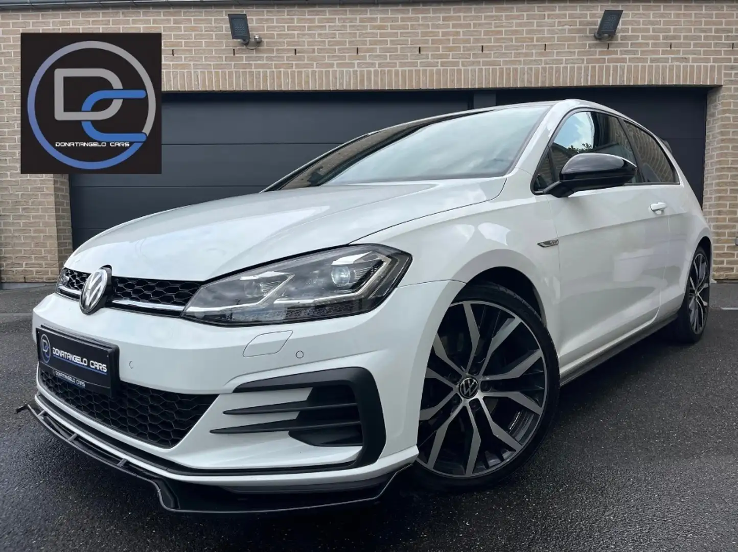 Volkswagen Golf GTD 2.0 CR TDi 184CV EURO6b  B.AUTO Bi-XENON Blanc - 1