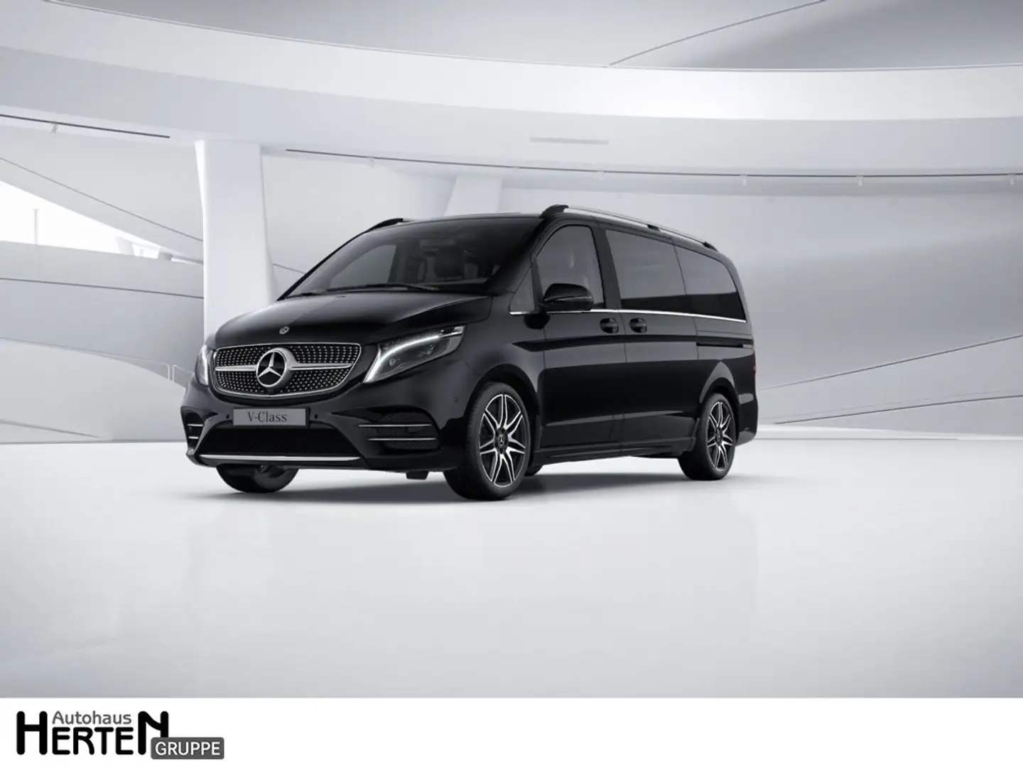 Mercedes-Benz V 300 d L AMGü+AVANTGARDE+LED+360°+AHK+6.SITZER+ Zwart - 1