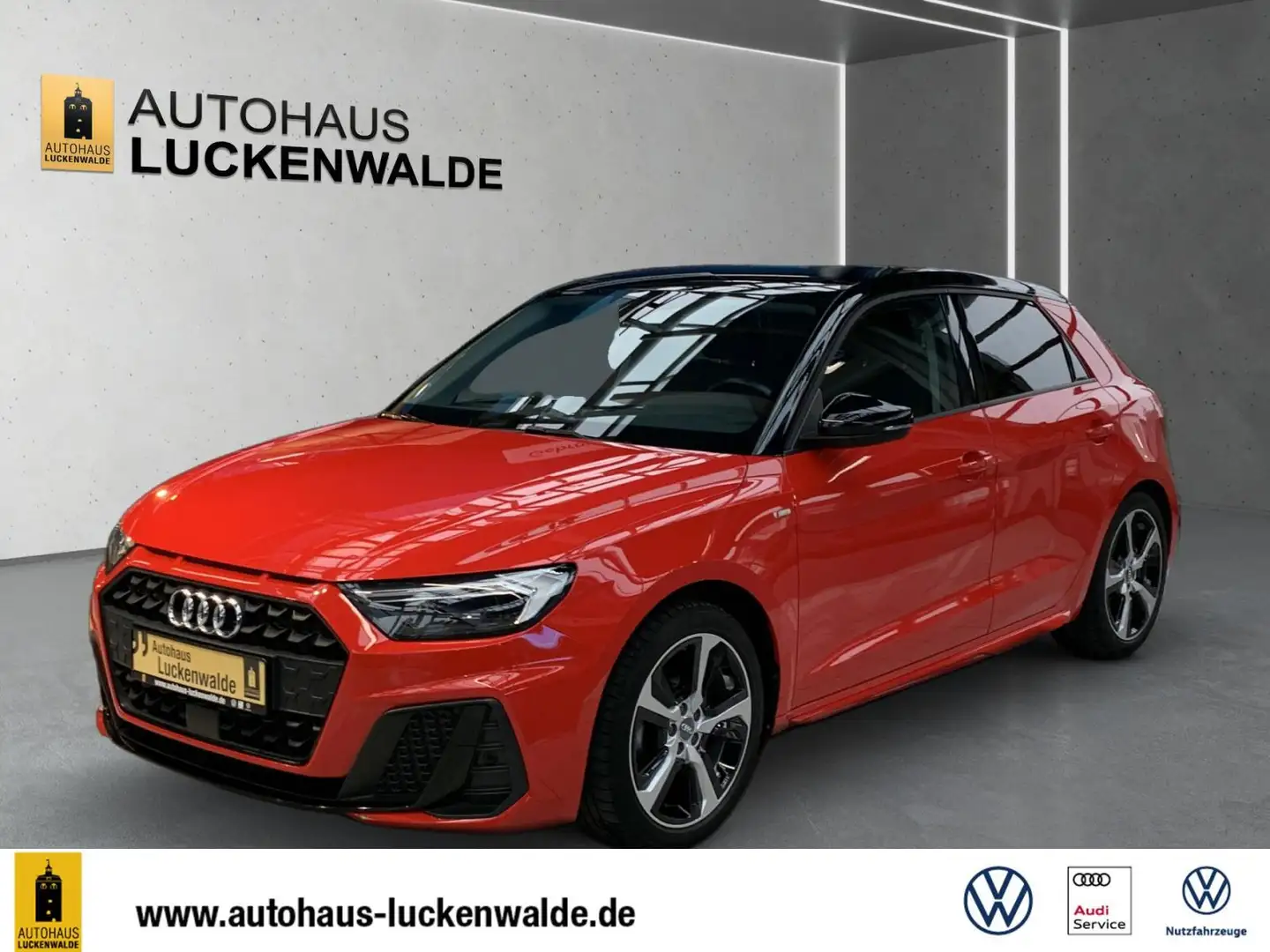 Audi A1 25 TFSI S line *GRA*Opt.-Schwarz* Rot - 2