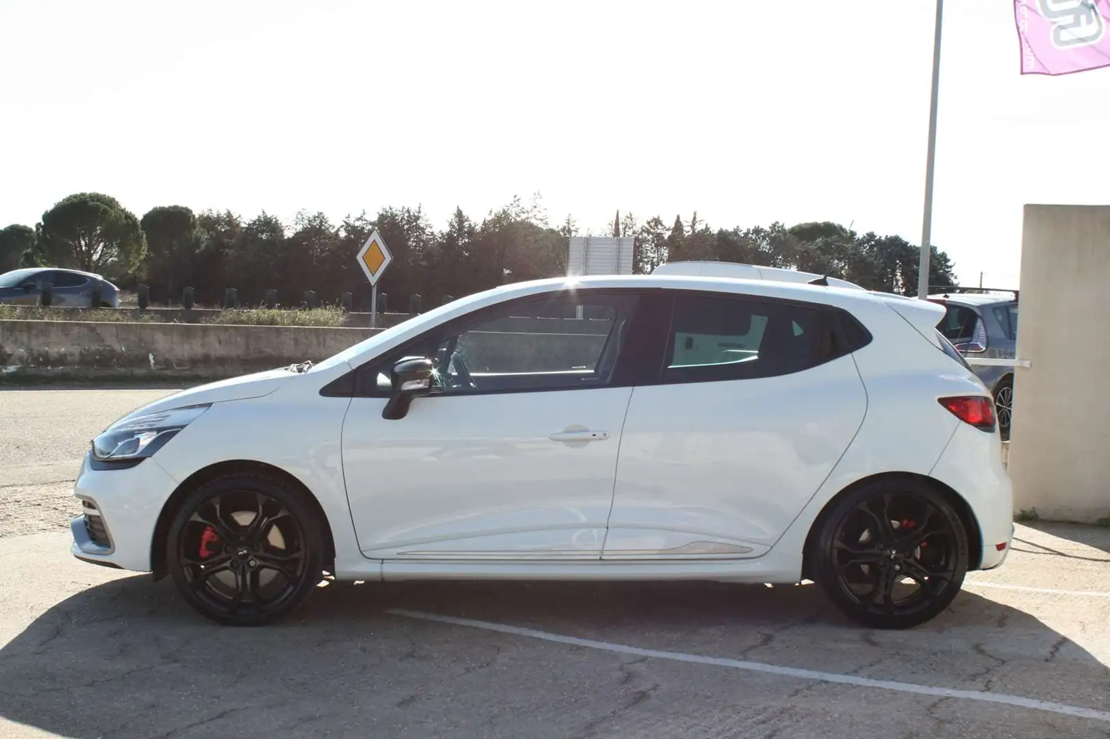 Renault Clio 1.6 T 200CH RS EDC Blanc - 2