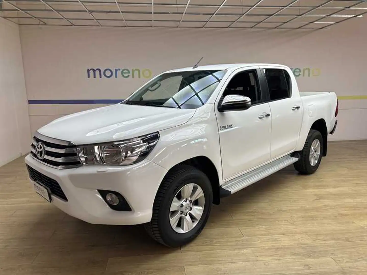 Toyota Hilux 2.4 d-4d double cab Lounge 4wd Blanco - 1