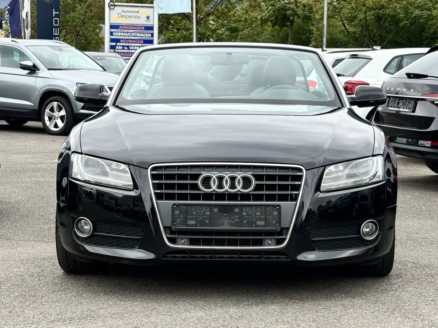 Audi A5 2.0 TFSI Cabrio Leder Navi PDC Xenon Sitzheiz Zwart - 2