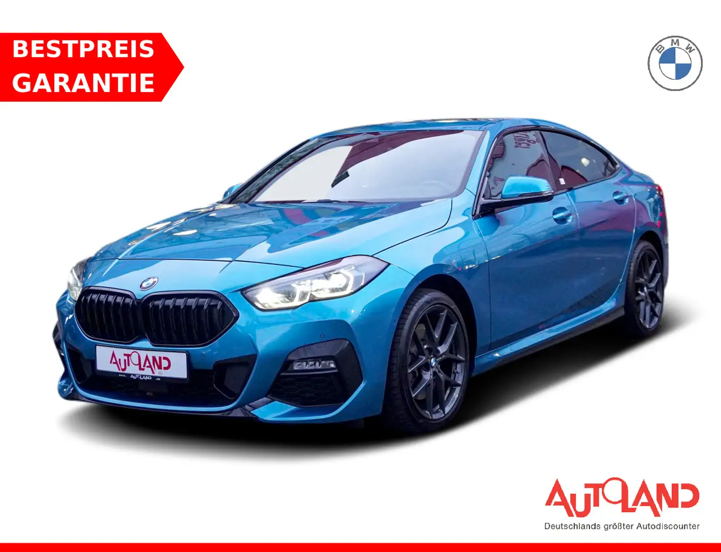 BMW 220 220d Gran Coupe M Sport Panorama LED Blue - 1