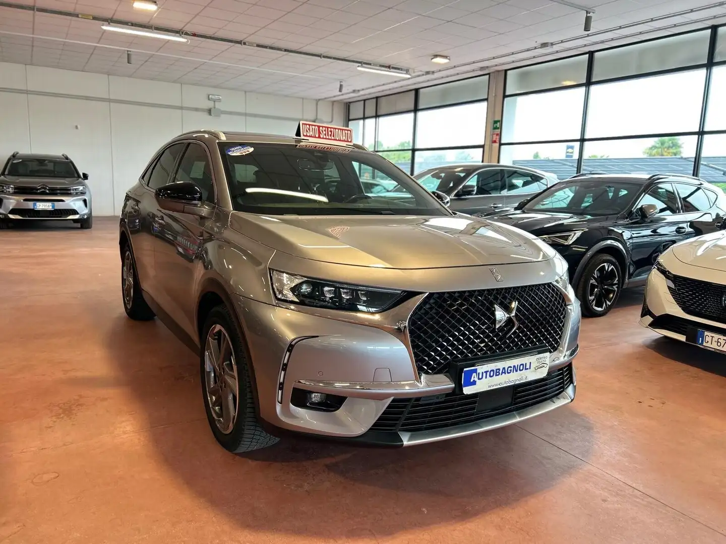 DS Automobiles DS 7 Crossback Crossback GRAND CHIC BlueHDi 130 aut. SPOTICAR Gris - 2