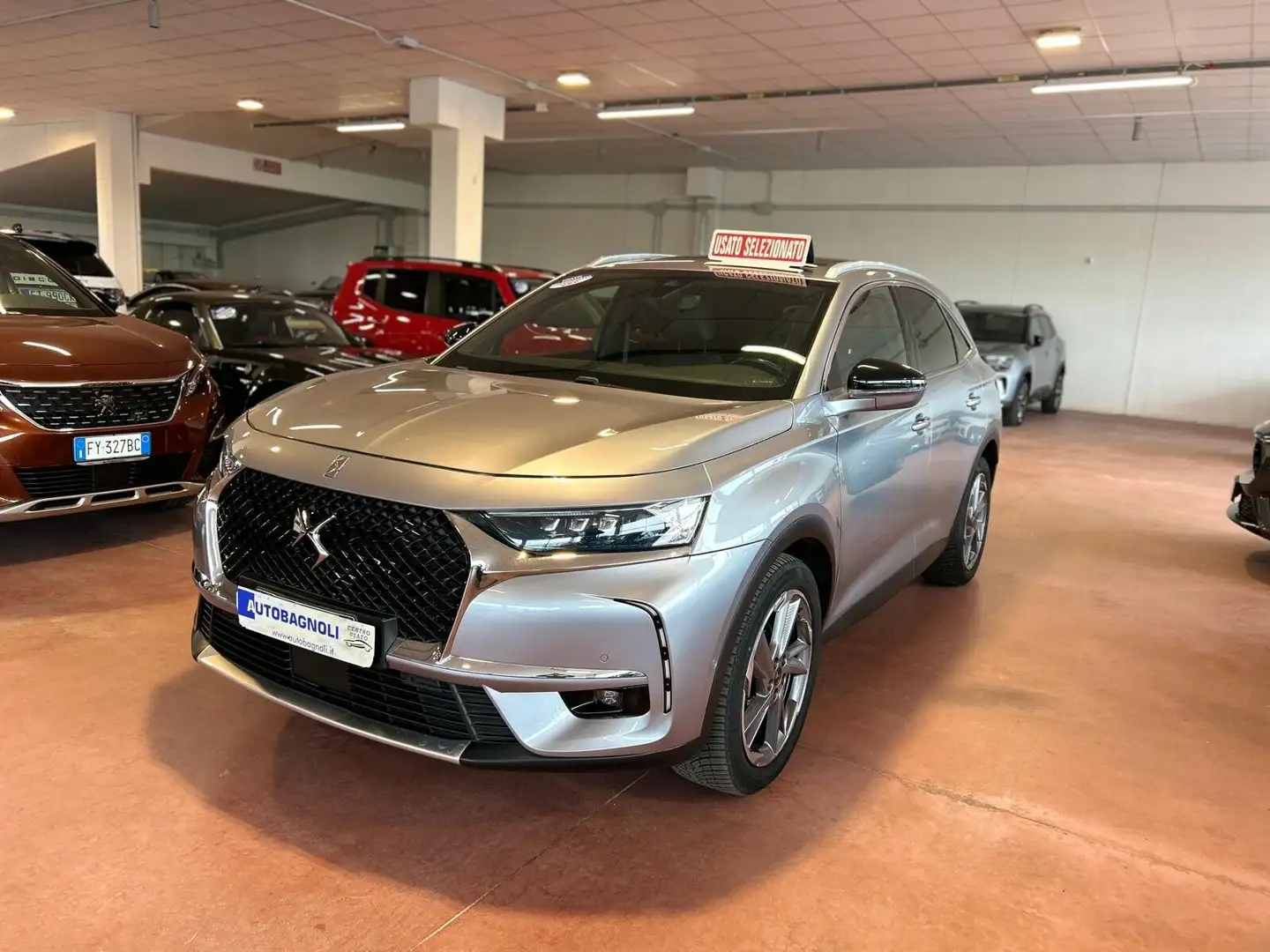 DS Automobiles DS 7 Crossback Crossback GRAND CHIC BlueHDi 130 aut. SPOTICAR Gris - 1