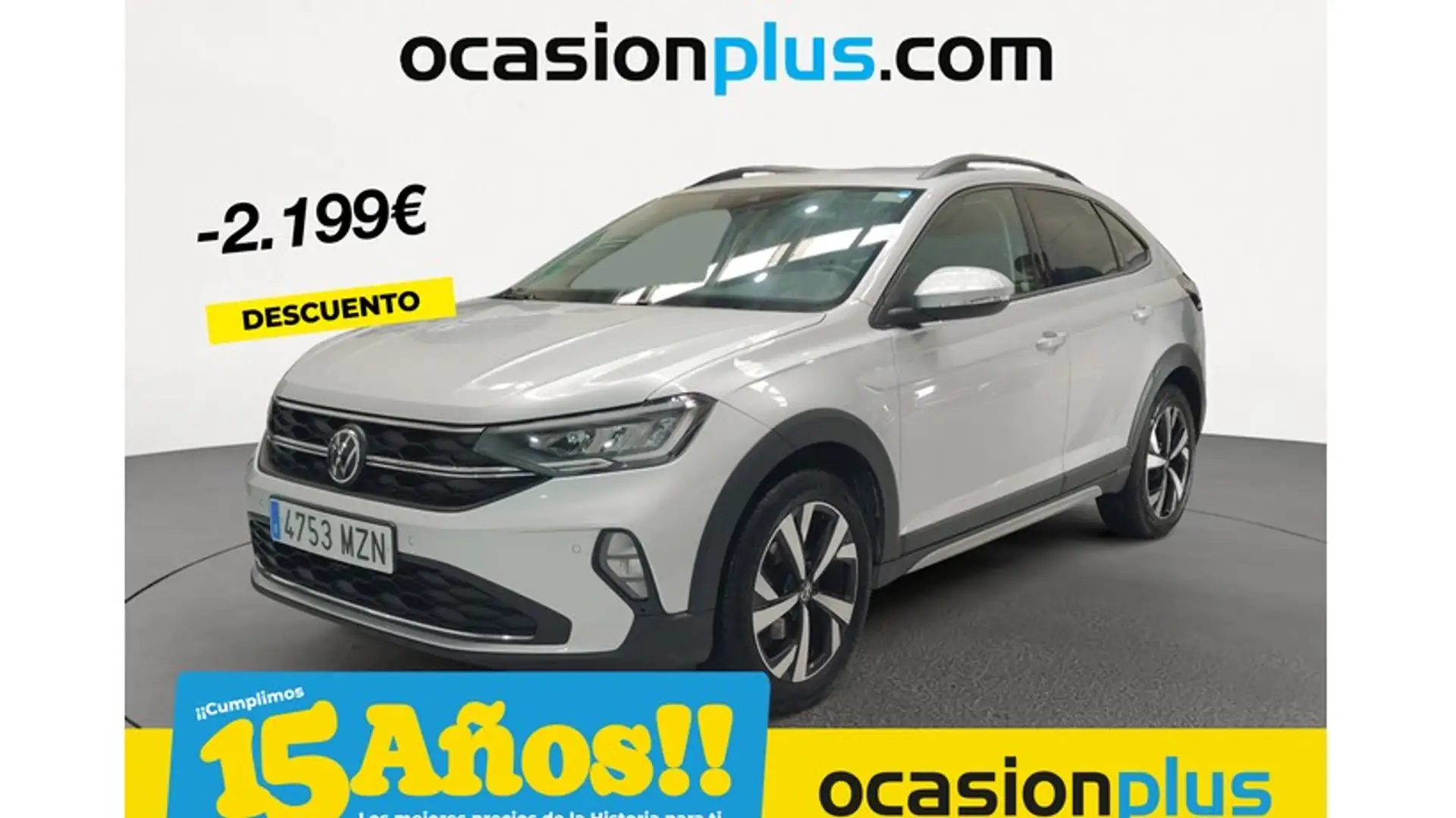 Volkswagen Taigo 1.0 TSI Más DSG 85kW Zilver - 1