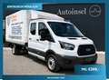 Ford Transit 350 L4 DoKa 170 PS Kran 7 Sitze Weiß - thumbnail 1