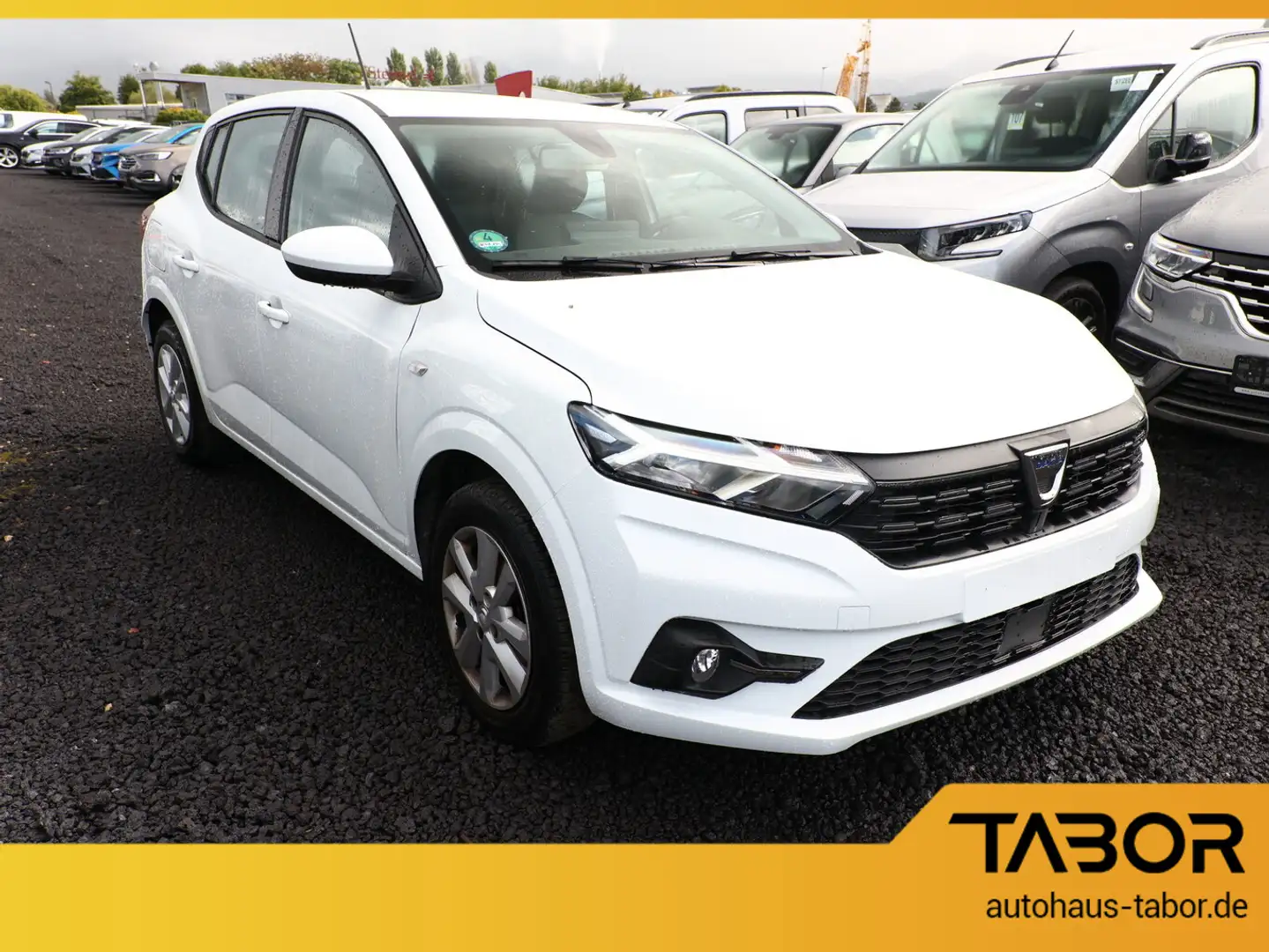 Dacia Sandero III 1.0 TCe 100 ECO-G Comfort PDC AHK Weiß - 2
