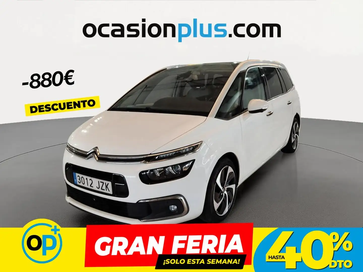 Citroen C4 Grand Picasso 2.0BlueHDI S&S Shine EAT6 150 Blanco - 1