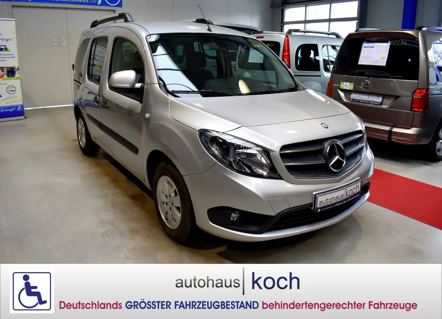 Mercedes-Benz Citan 112 Tourer Edition EU6  rollstuhlgerecht Srebrny - 2