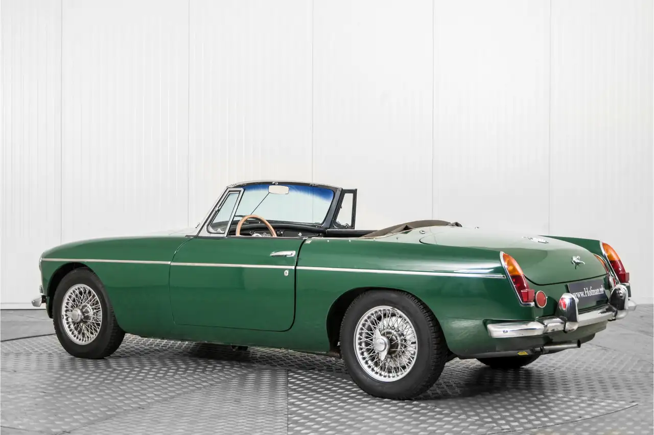 MGB 1.8 met overdrive , spaakwielen, foto 6