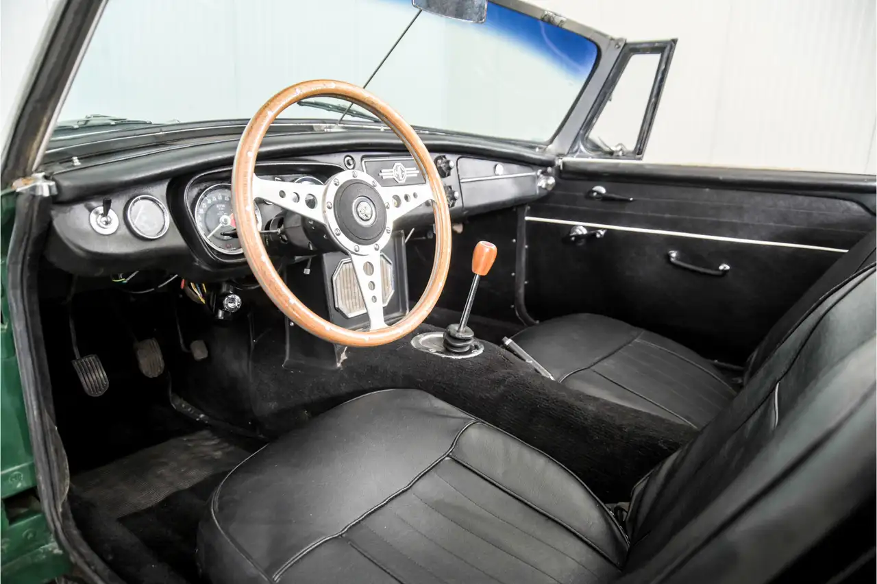 MGB 1.8 met overdrive , spaakwielen, foto 11